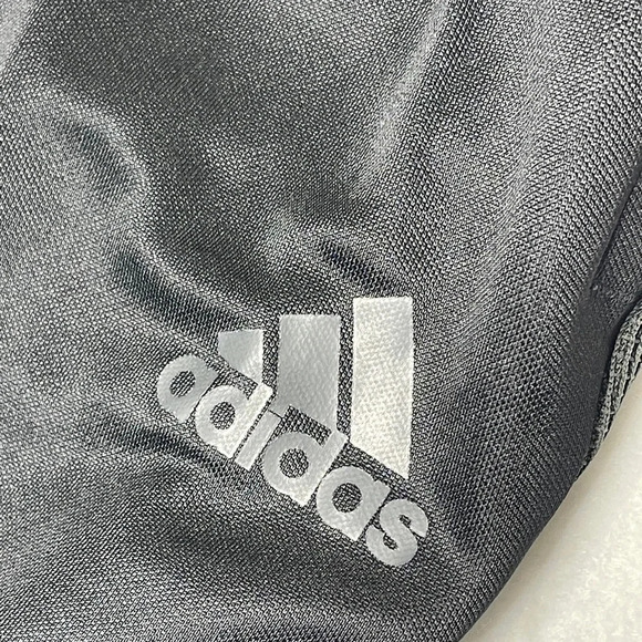 Adidas Aeroready‎ Tiro Track Pants Gray Stripes Drawstring Zip Pockets Size XS - Picture 9 of 16